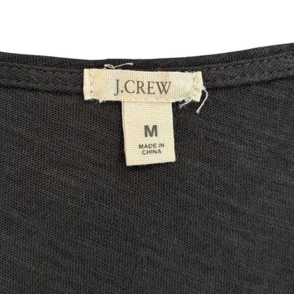 J.Crew Black‎ Sequin Scoop Neck Tank Top Medium - Picture 3 of 5